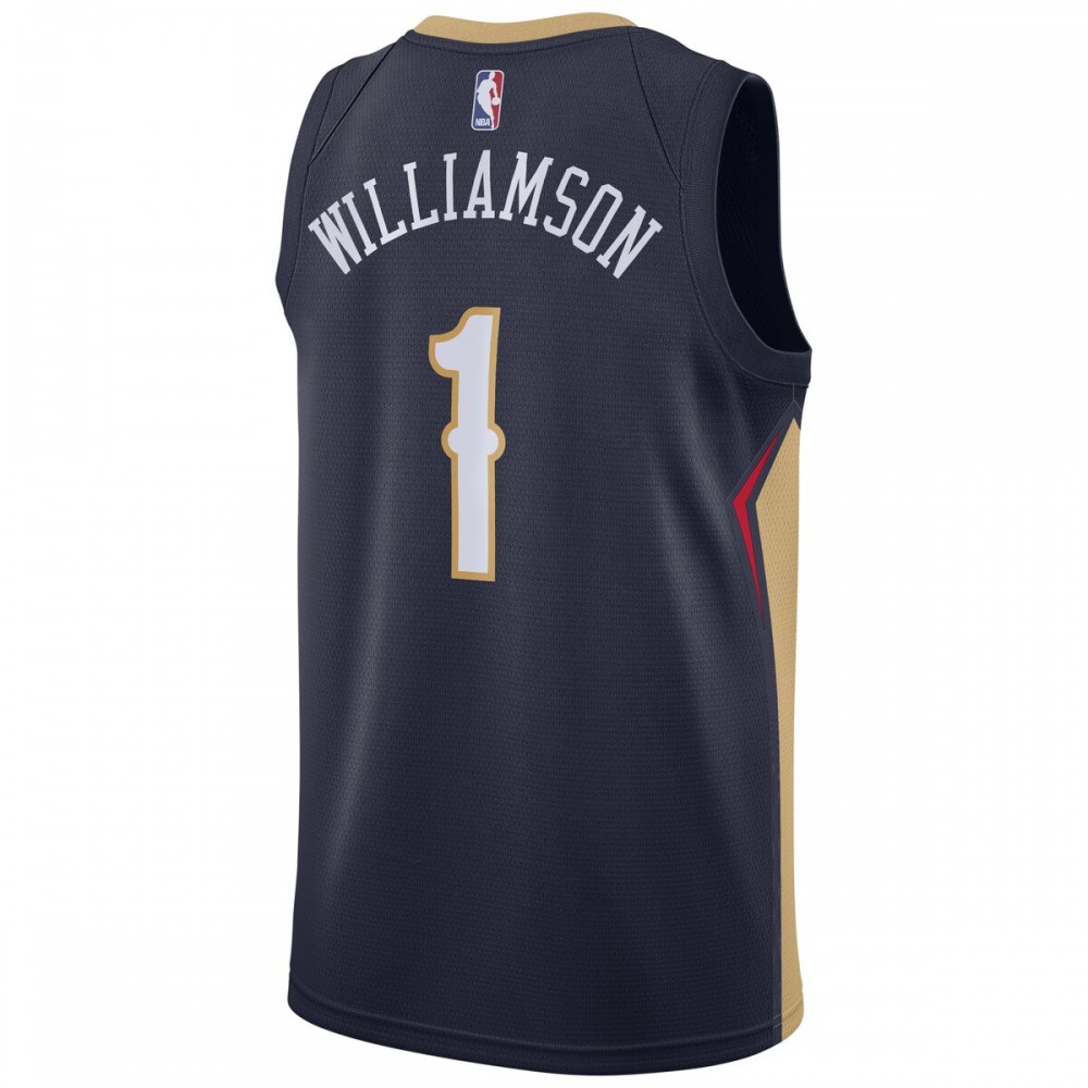 Zion Williamson New Orleans Pelicans 2019 NBA Draft First Round Pick Swingman Jersey Navy - Icon Edition-Pro Kit Vault | Brand New 26/27 Sports Jerseys